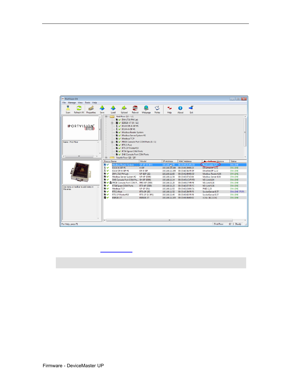 Checking the bootloader version | Comtrol PortVision DX User Manual | Page 111 / 155