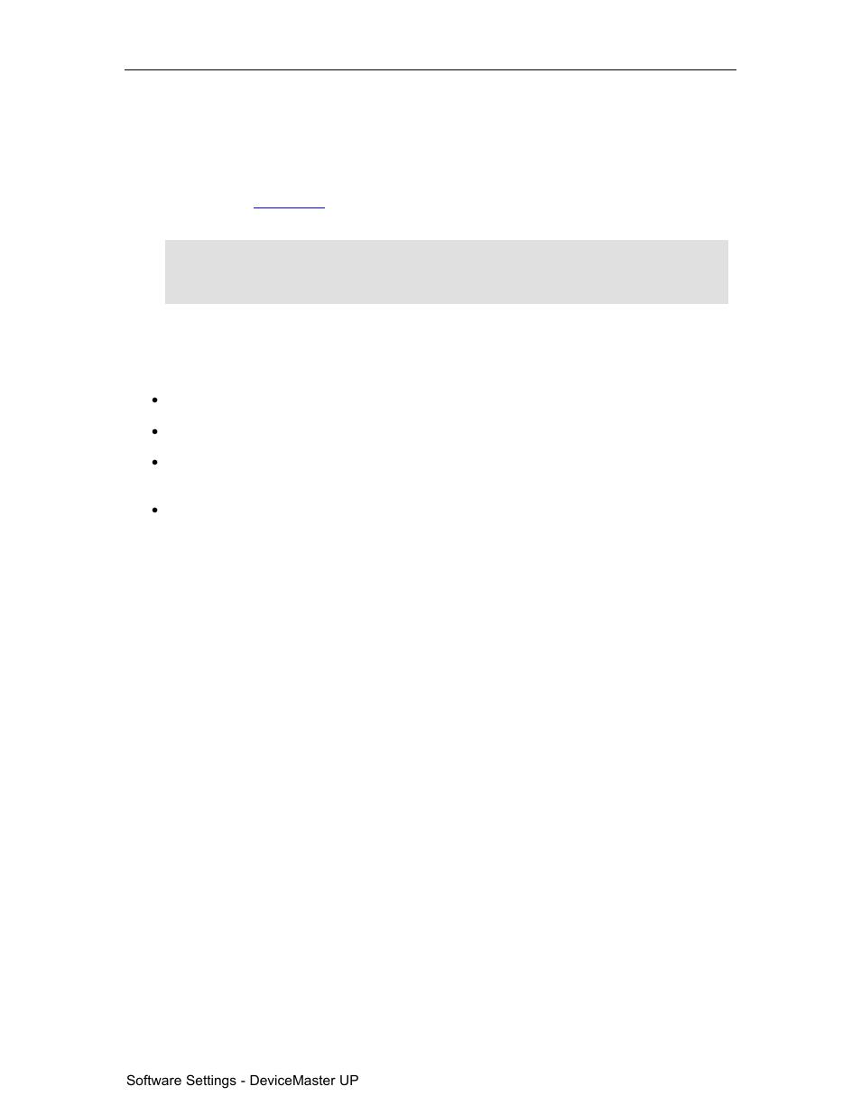 Devicemaster up, Accessing the software settings tab | Comtrol PortVision DX User Manual | Page 129 / 155