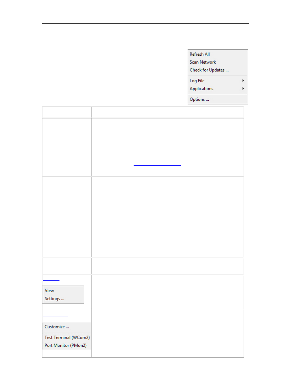 Tools menu, Tools | Comtrol PortVision DX User Manual | Page 32 / 155