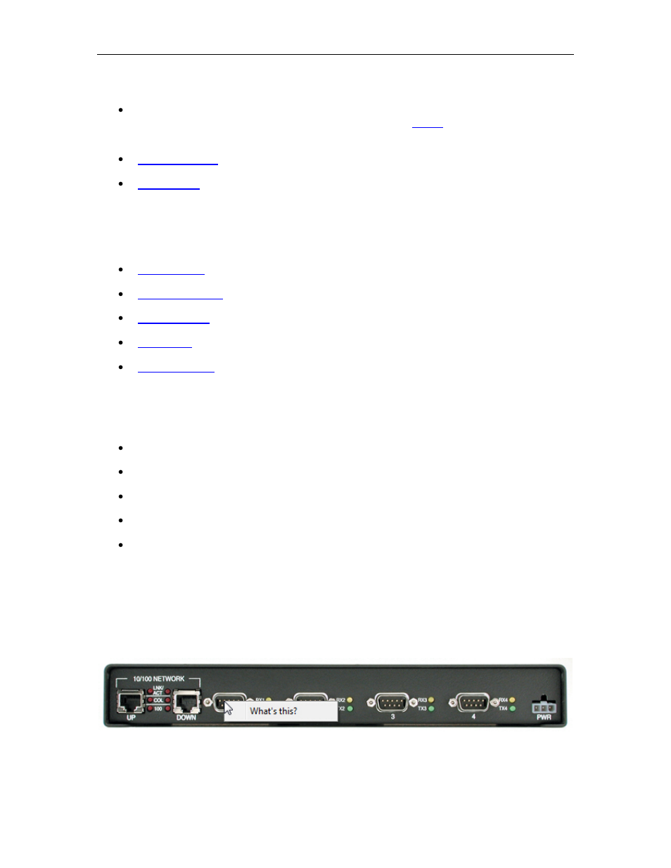 What's this help feature, What’s this help | Comtrol PortVision DX User Manual | Page 38 / 155