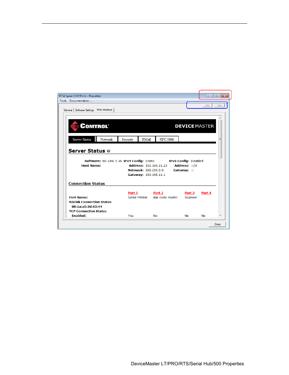 Comtrol PortVision DX User Manual | Page 44 / 155