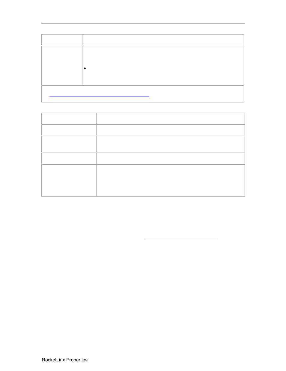 Web interface tab (rocketlinx), Web interface, Buttons | Comtrol PortVision DX User Manual | Page 61 / 155