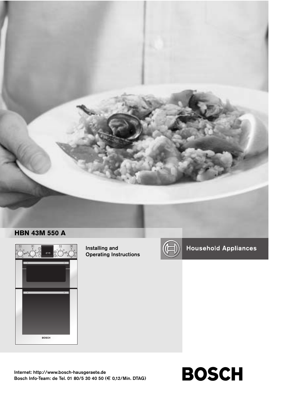 Bosch HBN 43M 550 A User Manual | 56 pages
