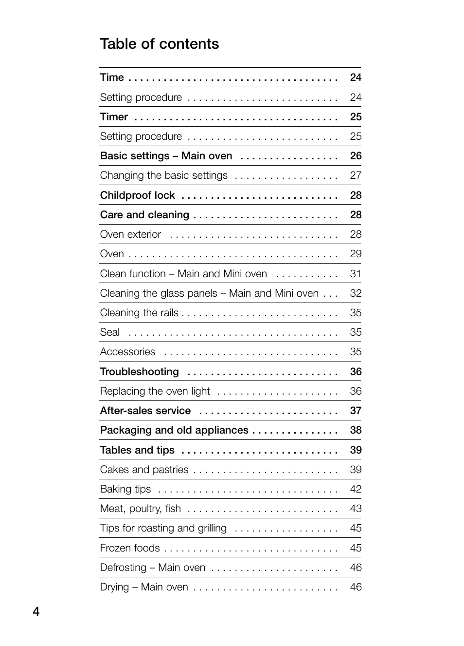Bosch HBN 43M 550 A User Manual | Page 4 / 56