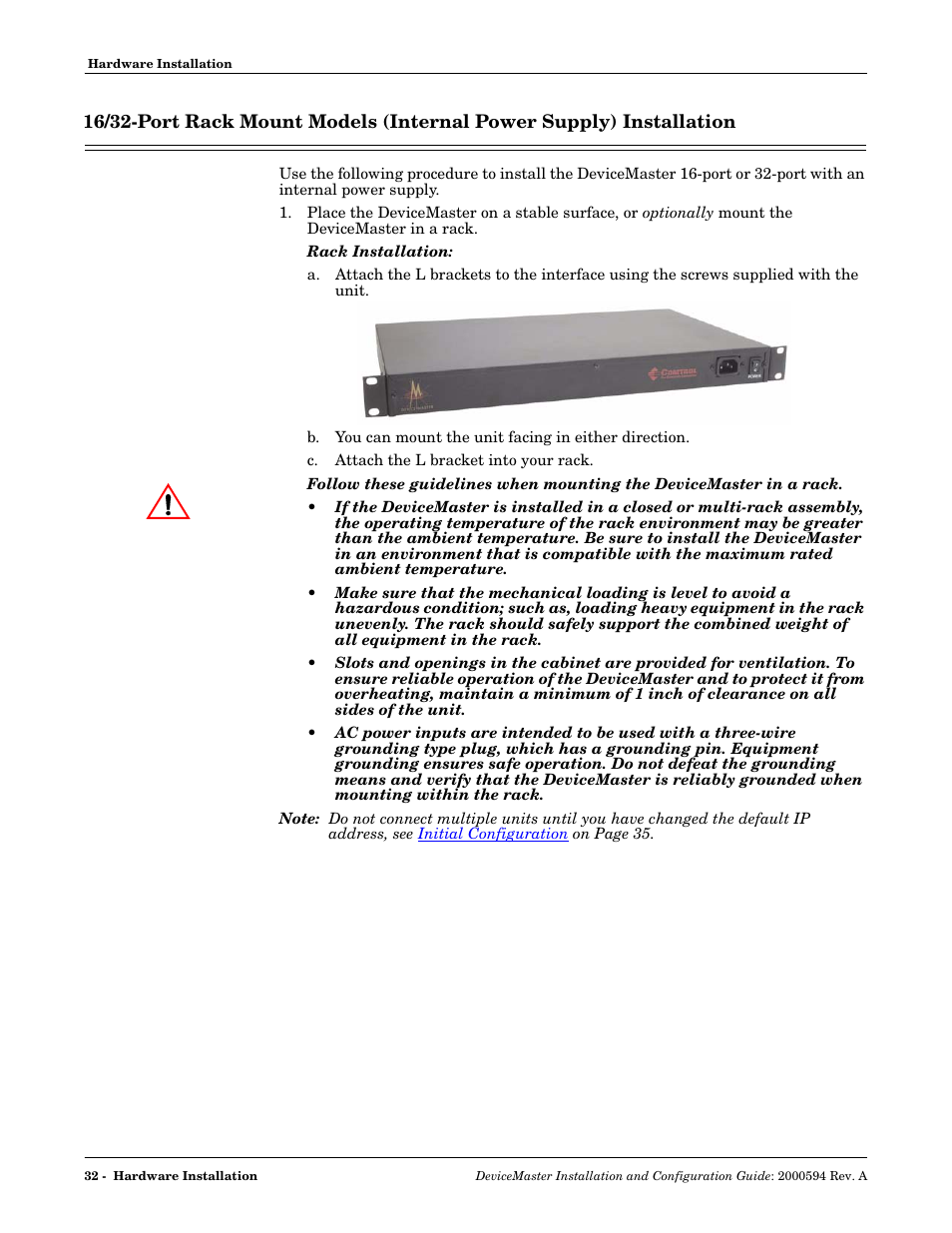 Comtrol Hub DeviceMaster User Manual | Page 32 / 178