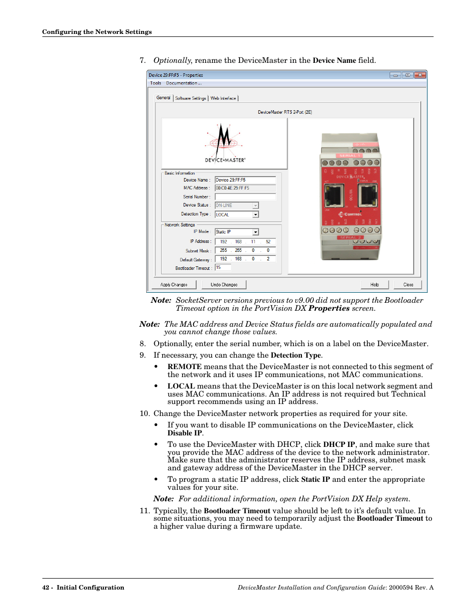 Comtrol Hub DeviceMaster User Manual | Page 42 / 178