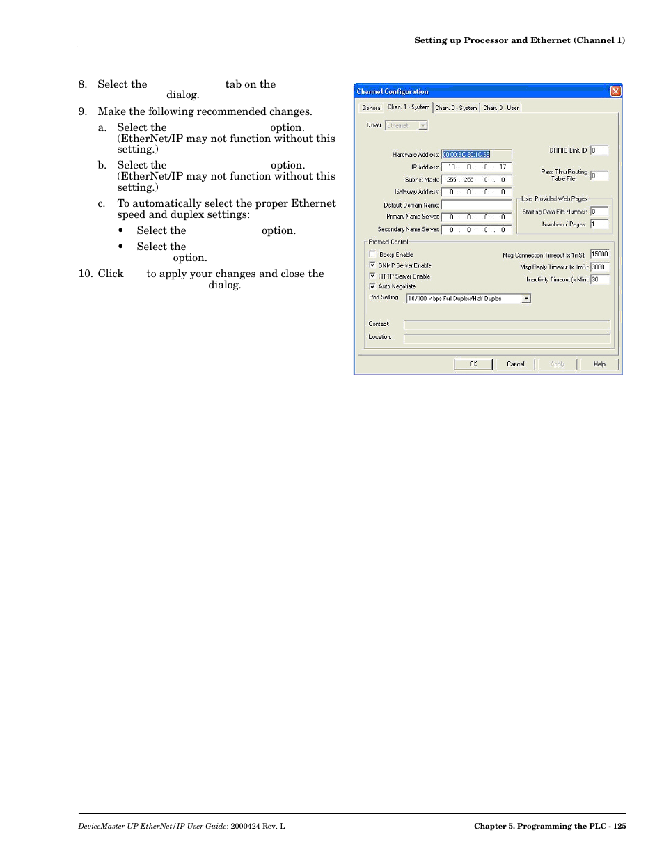 Comtrol UP DeviceMaster User Guide User Manual | Page 125 / 166
