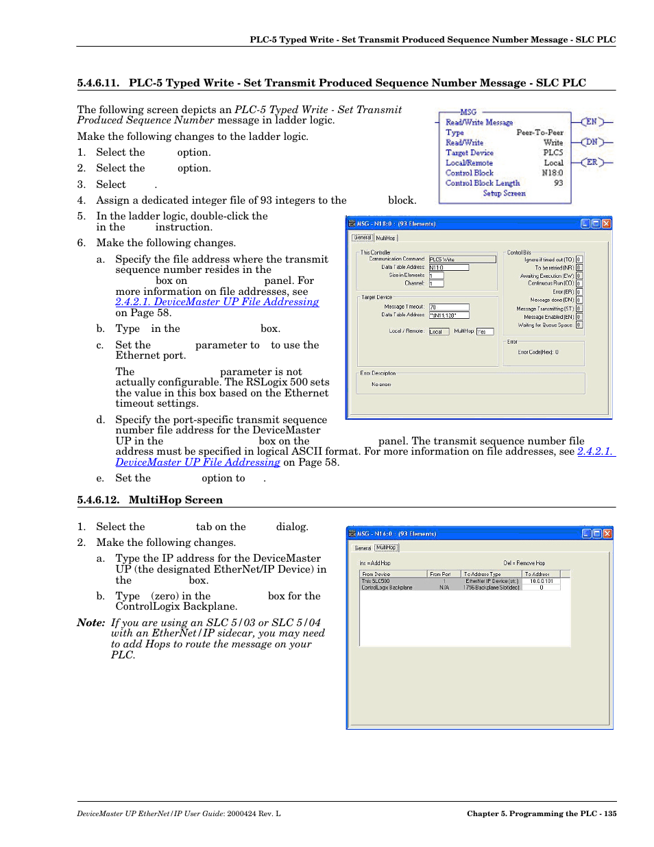 Multihop screen | Comtrol UP DeviceMaster User Guide User Manual | Page 135 / 166