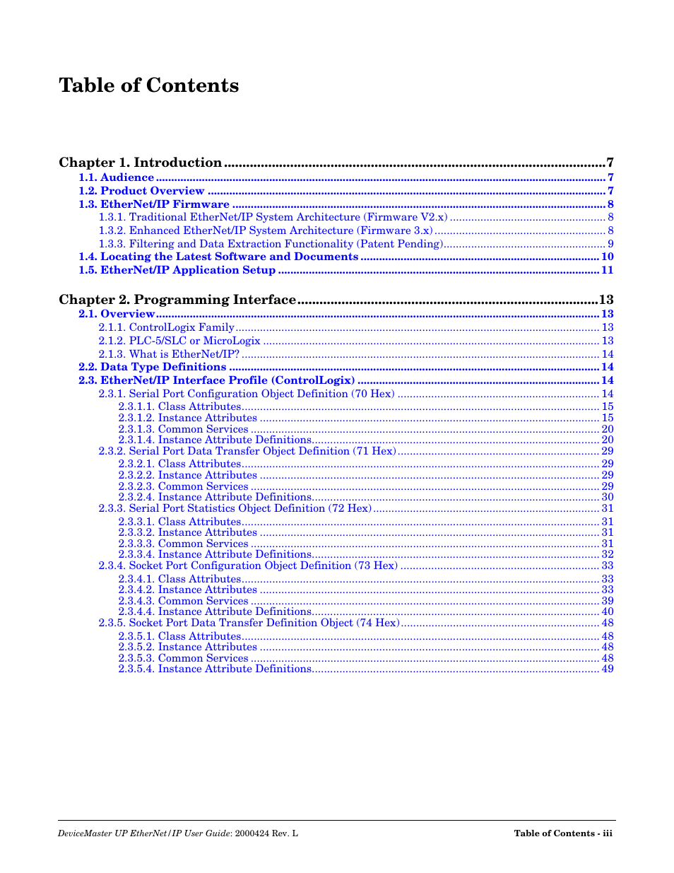 Comtrol UP DeviceMaster User Guide User Manual | Page 3 / 166