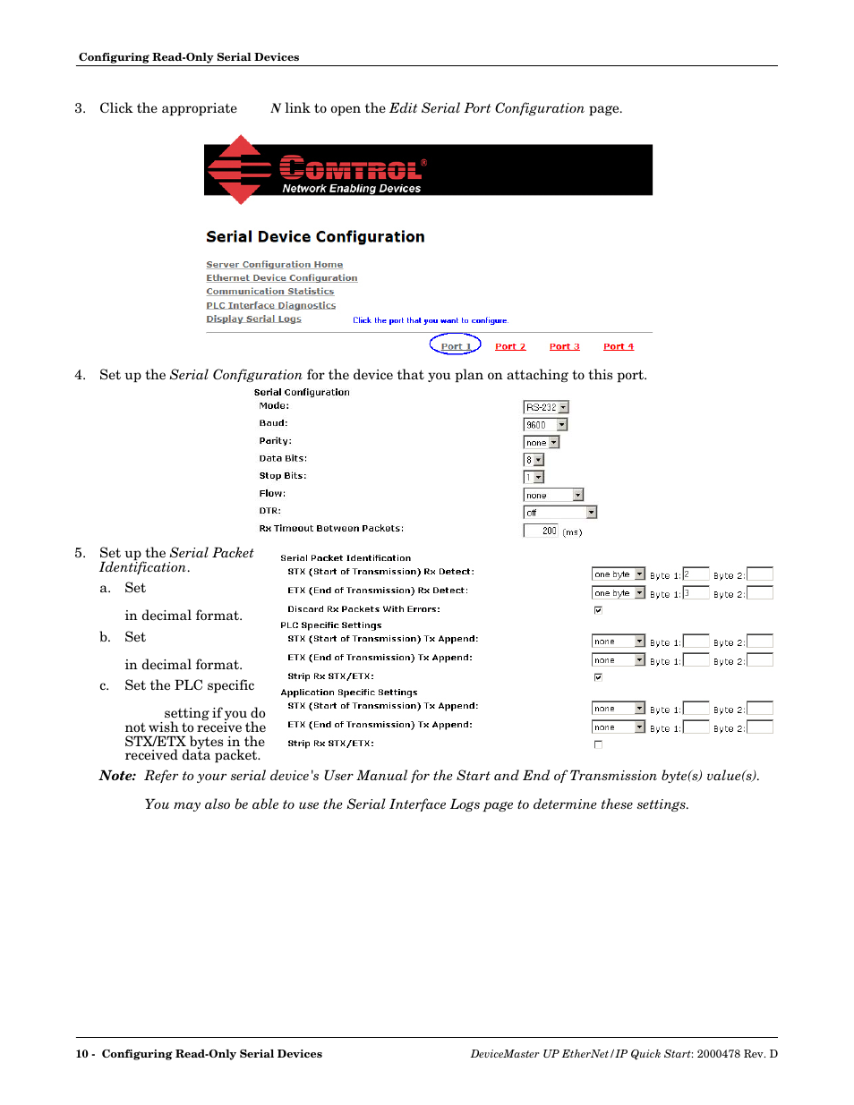 Comtrol UP DeviceMaster Quick Start User Manual | Page 10 / 36