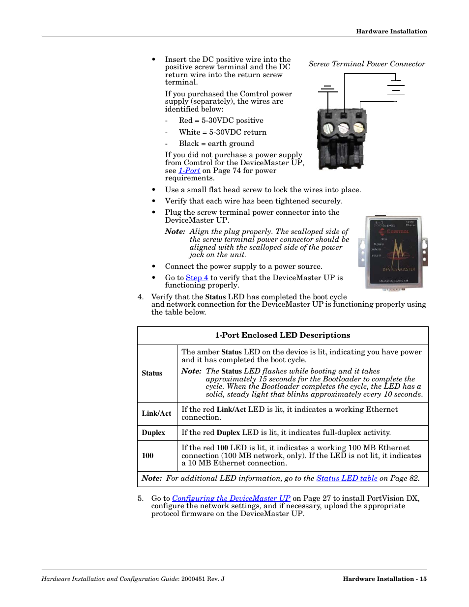 Comtrol UP DeviceMaster Installation User Manual | Page 15 / 86