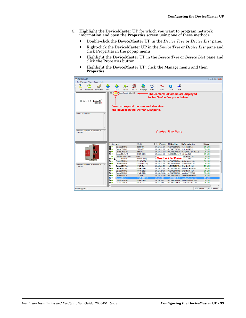 Comtrol UP DeviceMaster Installation User Manual | Page 33 / 86