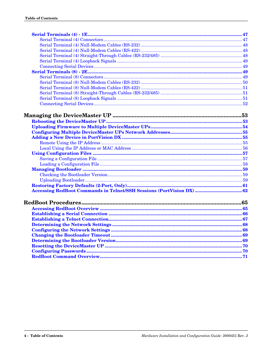 Comtrol UP DeviceMaster Installation User Manual | Page 4 / 86