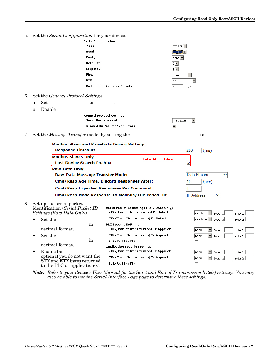 Comtrol Modbus TCP Quick Start User Manual | Page 21 / 78