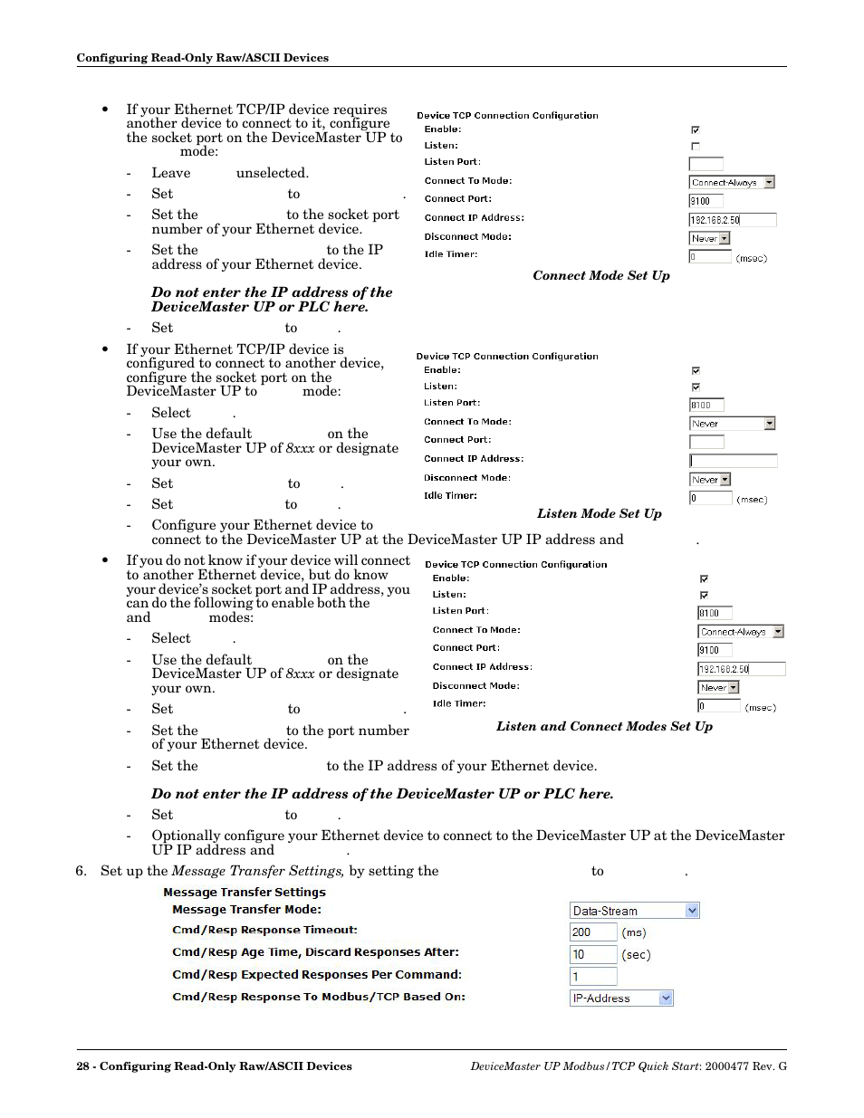 Comtrol Modbus TCP Quick Start User Manual | Page 28 / 78