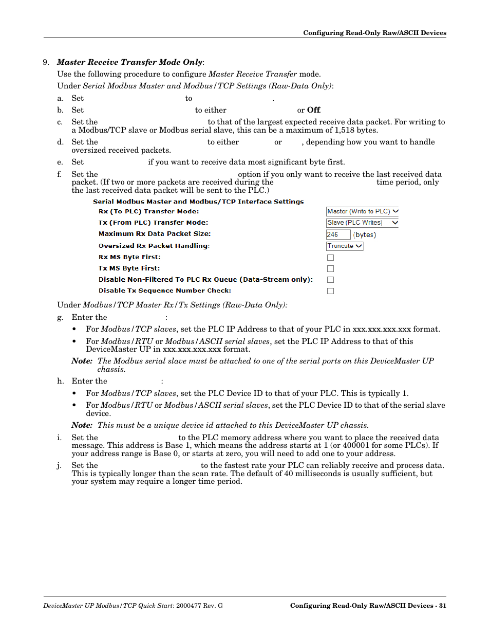 Step | Comtrol Modbus TCP Quick Start User Manual | Page 31 / 78