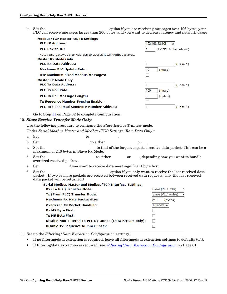 Step | Comtrol Modbus TCP Quick Start User Manual | Page 32 / 78