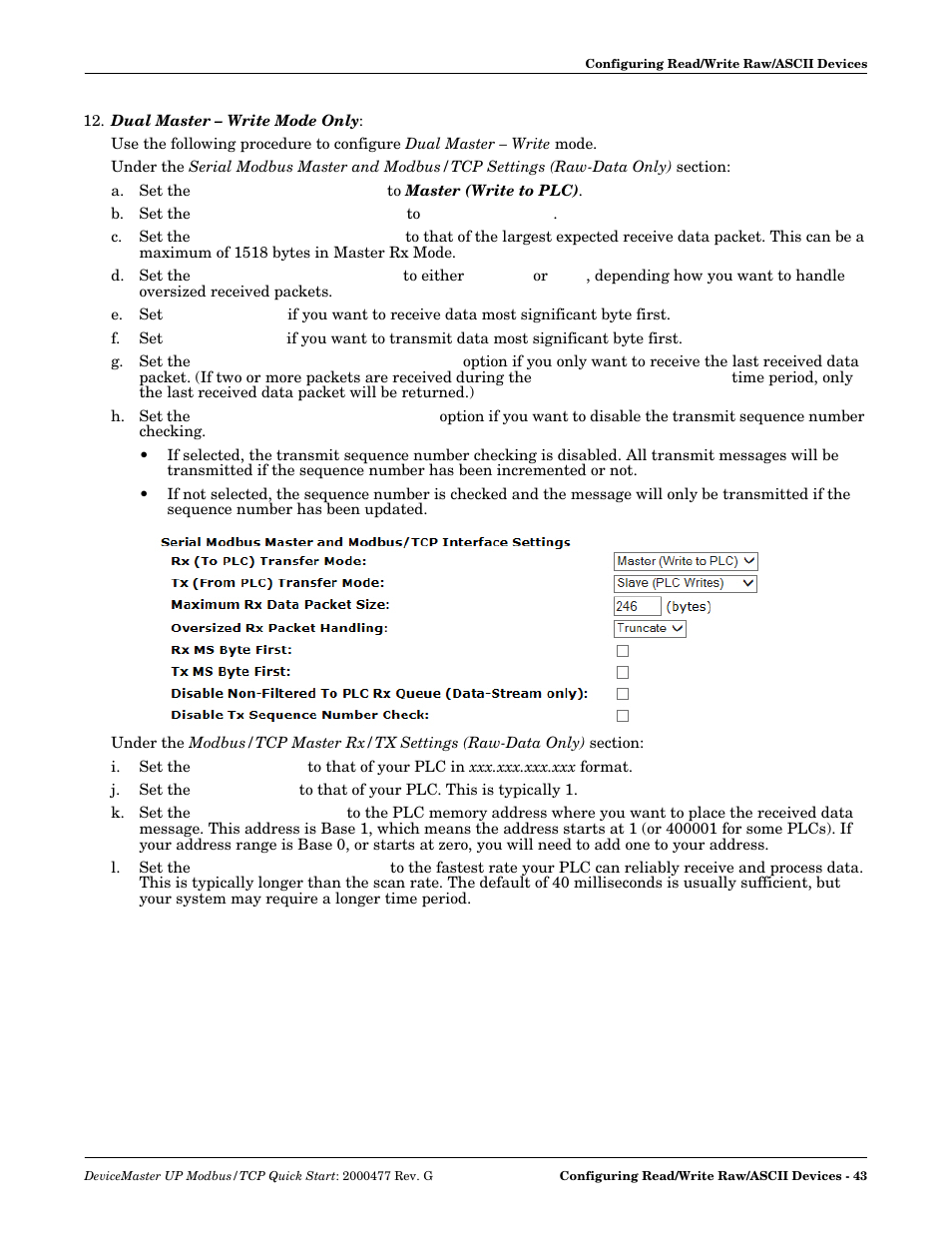 Go to step | Comtrol Modbus TCP Quick Start User Manual | Page 43 / 78