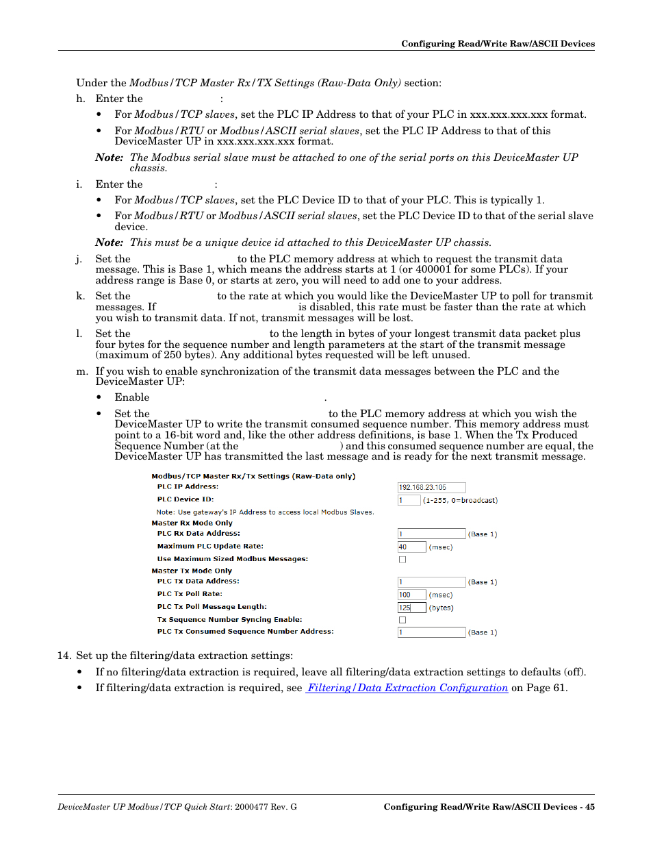 Comtrol Modbus TCP Quick Start User Manual | Page 45 / 78