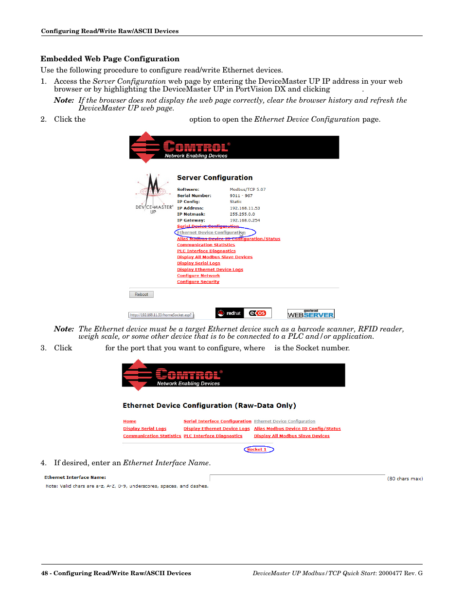 Comtrol Modbus TCP Quick Start User Manual | Page 48 / 78