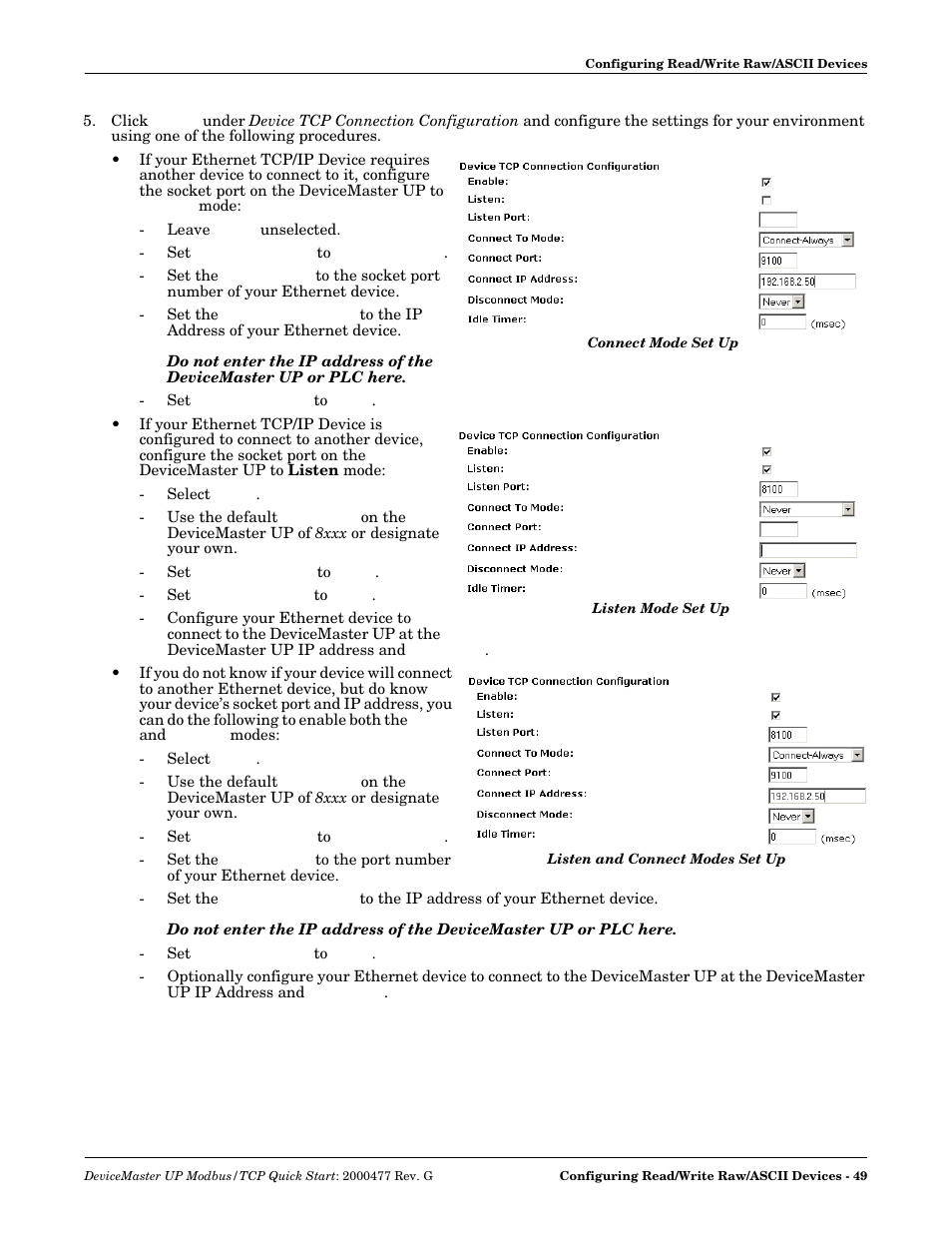 Comtrol Modbus TCP Quick Start User Manual | Page 49 / 78