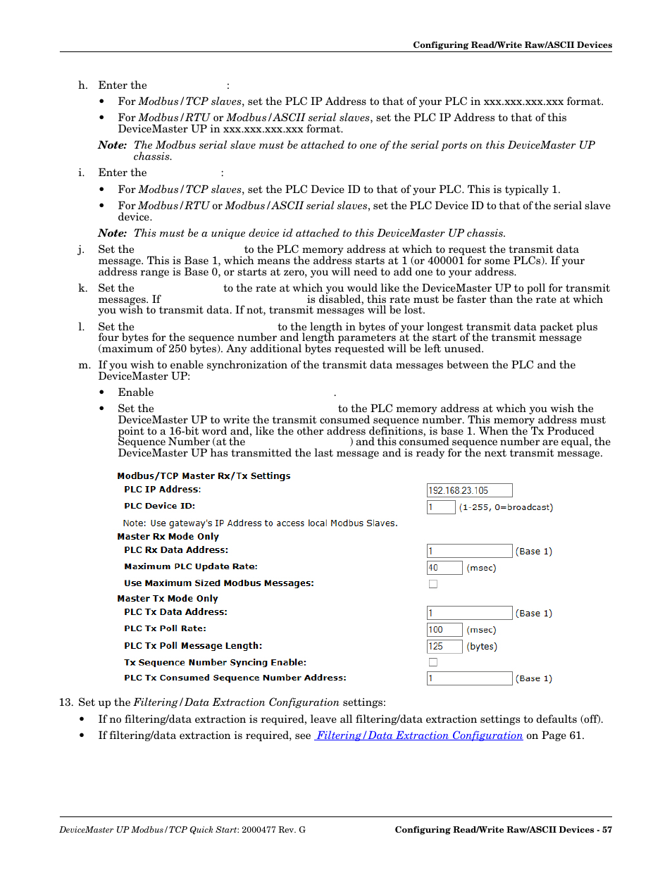 Step | Comtrol Modbus TCP Quick Start User Manual | Page 57 / 78