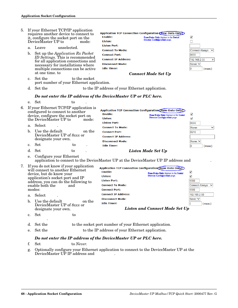 Comtrol Modbus TCP Quick Start User Manual | Page 68 / 78