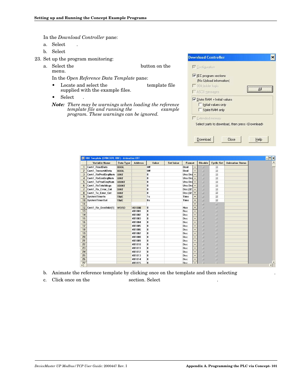 Comtrol Modbus TCP User Guide User Manual | Page 101 / 112