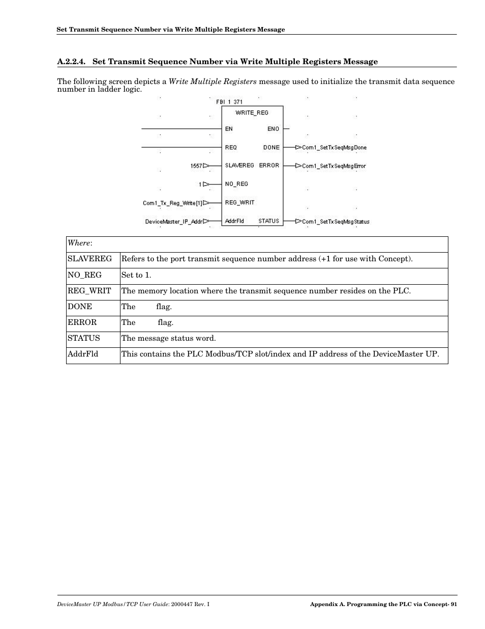 Comtrol Modbus TCP User Guide User Manual | Page 91 / 112