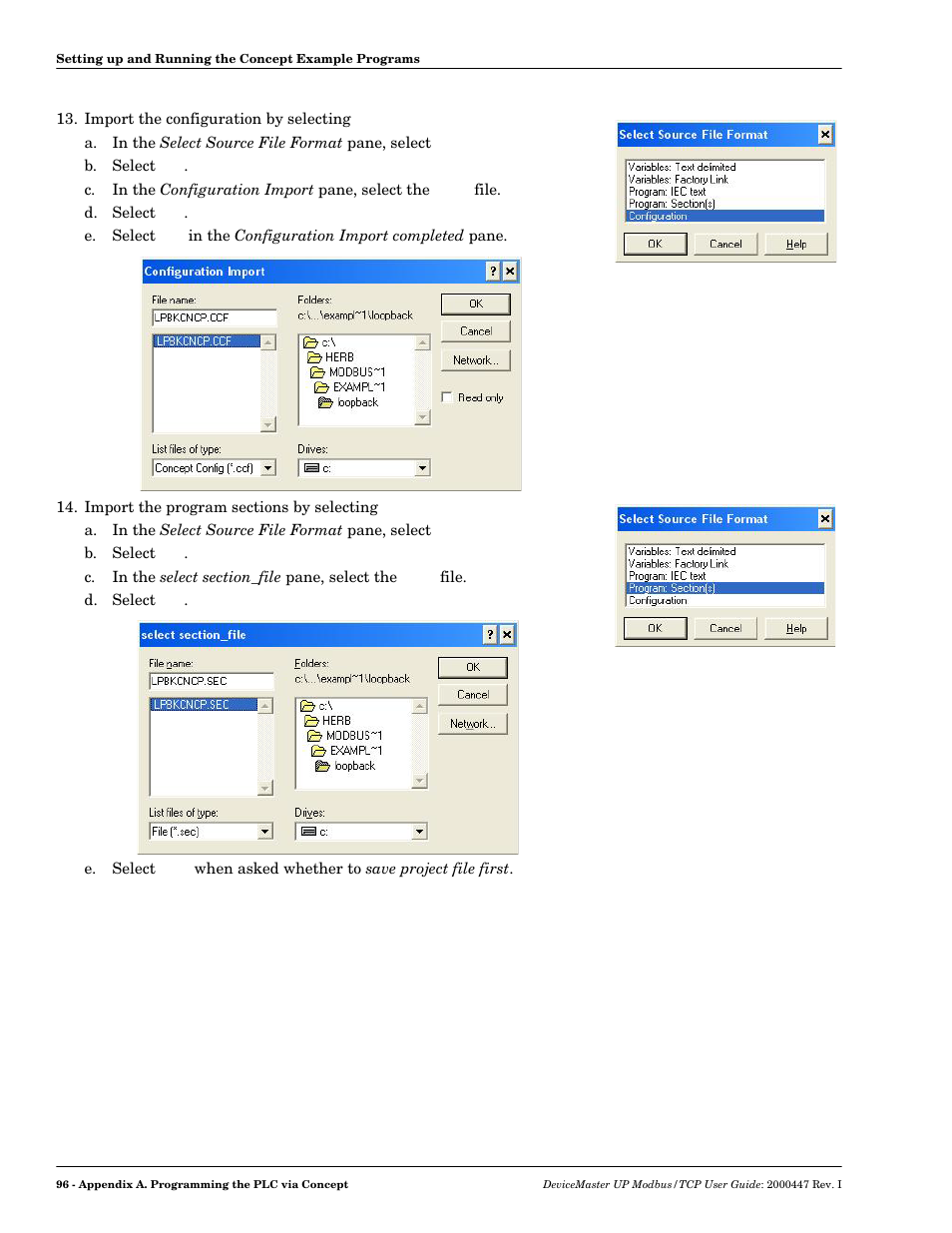 Comtrol Modbus TCP User Guide User Manual | Page 96 / 112