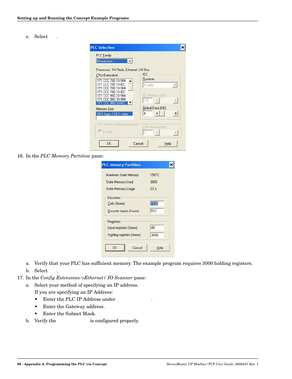 Comtrol Modbus TCP User Guide User Manual | Page 98 / 112