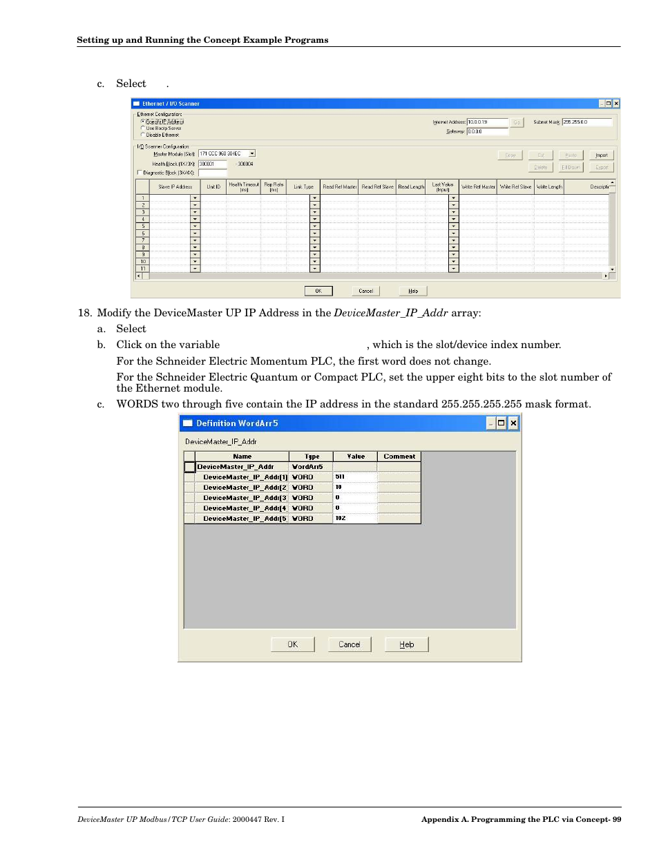 Comtrol Modbus TCP User Guide User Manual | Page 99 / 112