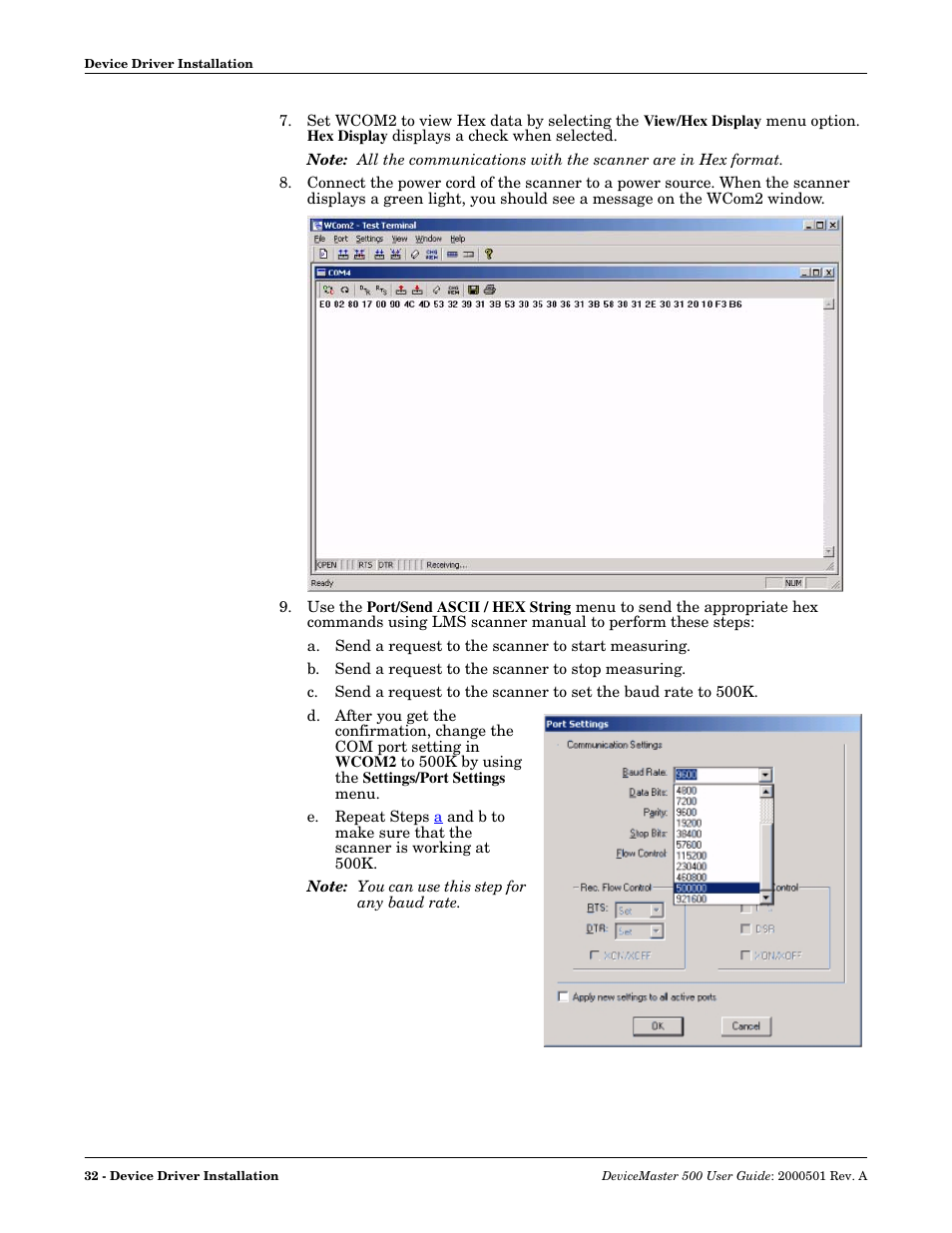 Comtrol 500 DeviceMaster User Manual | Page 32 / 72