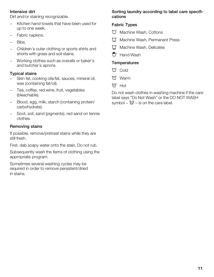 Bosch WFL 2090 User Manual | Page 11 / 36