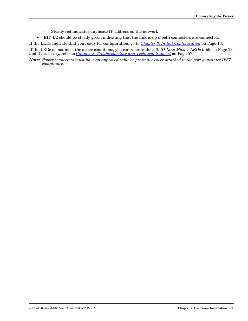 Comtrol IOLM 4-EIP User Manual | Page 11 / 62