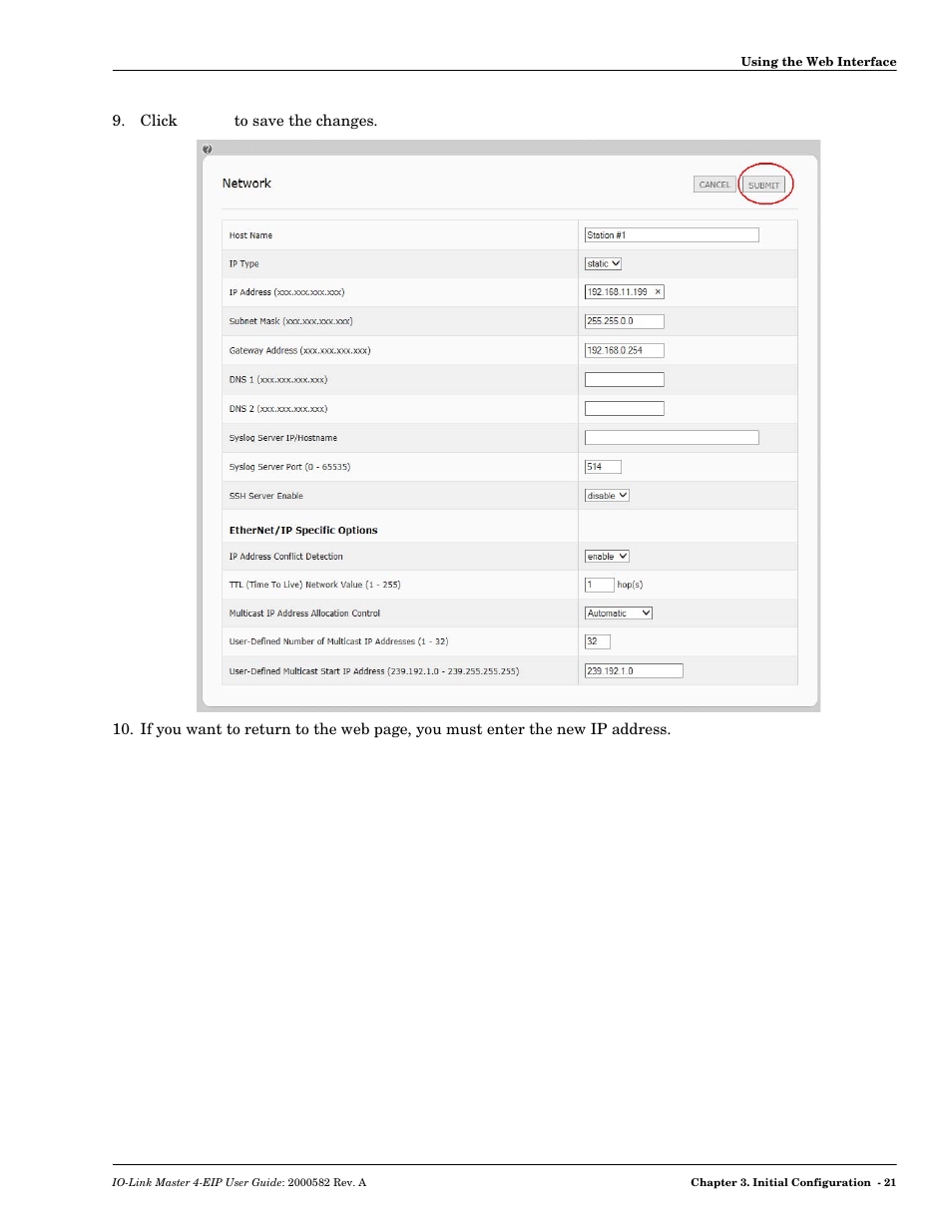 Comtrol IOLM 4-EIP User Manual | Page 21 / 62