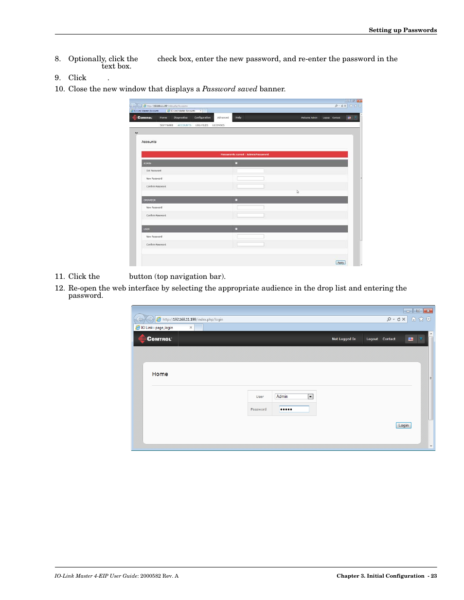 Comtrol IOLM 4-EIP User Manual | Page 23 / 62