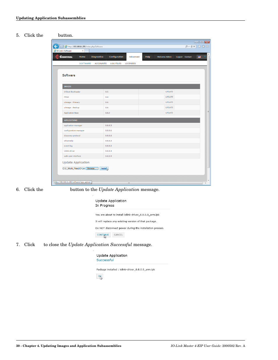 Comtrol IOLM 4-EIP User Manual | Page 30 / 62