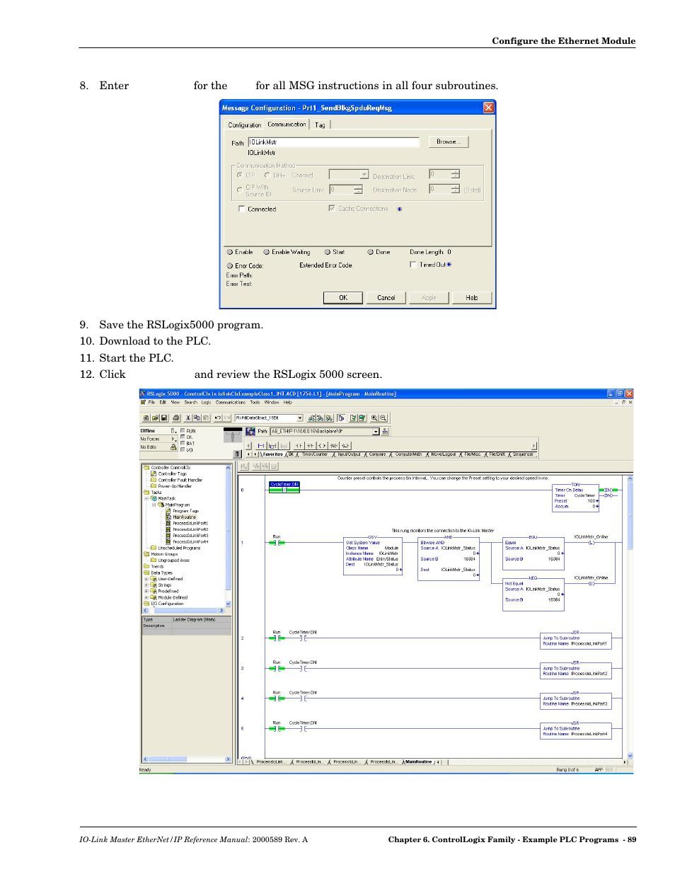 Comtrol IO-Link Master EIP-4 User Manual | Page 89 / 114
