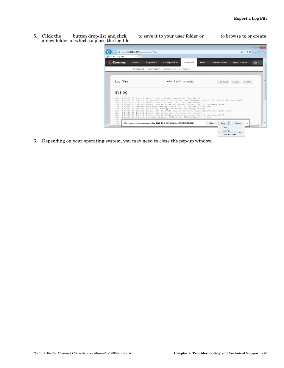 Comtrol IOLM Modbus TCP User Manual | Page 27 / 28