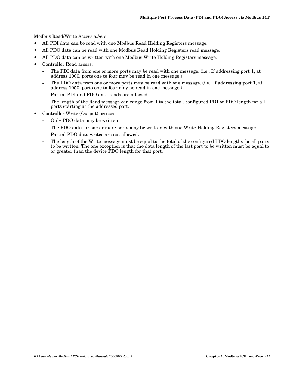 Comtrol IOLM Modbus TCP User Manual | Page 9 / 28