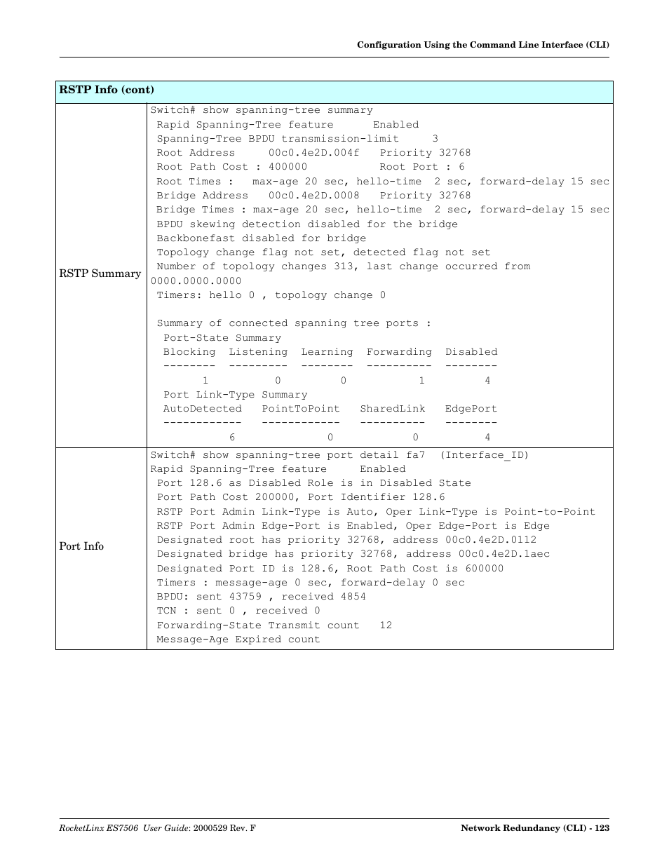 Comtrol ES7506 User Manual | Page 123 / 158
