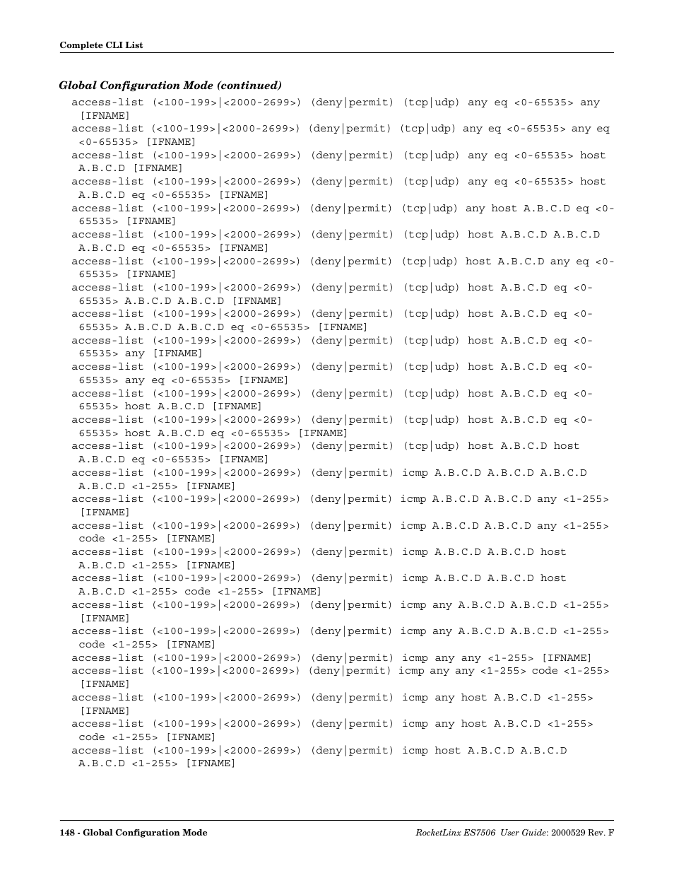 Comtrol ES7506 User Manual | Page 148 / 158
