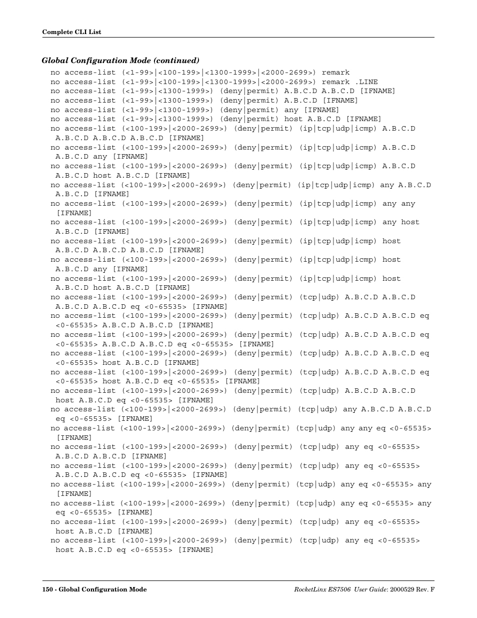 Comtrol ES7506 User Manual | Page 150 / 158