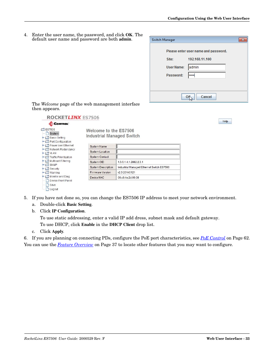 Comtrol ES7506 User Manual | Page 33 / 158
