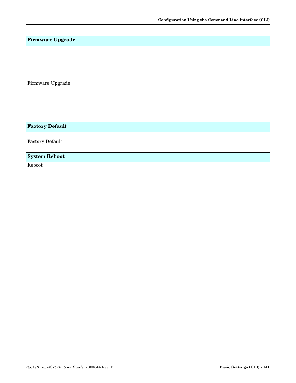 Firmware upgrade | Comtrol ES7510 User Manual | Page 141 / 202