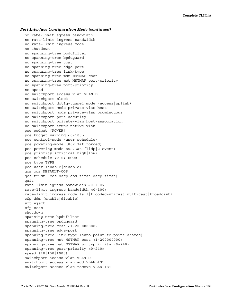Comtrol ES7510 User Manual | Page 189 / 202