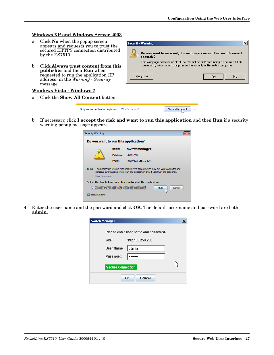 Comtrol ES7510 User Manual | Page 27 / 202