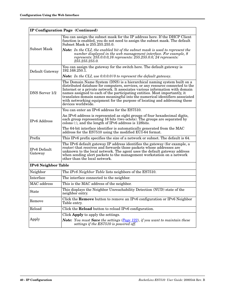 Comtrol ES7510 User Manual | Page 40 / 202