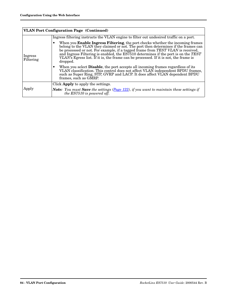Comtrol ES7510 User Manual | Page 84 / 202